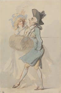 使い古したドゥボーシェ 作： Thomas Rowlandson